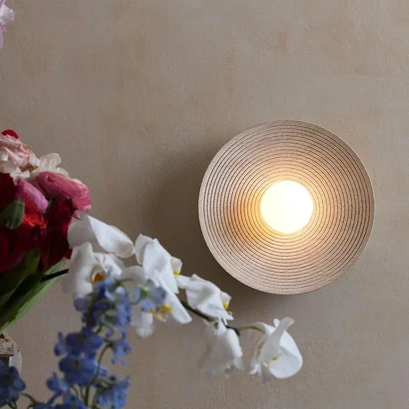 Modern Wall Sconce  Textured Glass Shade - Product detail 8
