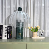 Modern Marble Table Lamp  Green Base Glass Dome Design - Product detail 7