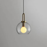 Modern Glass Pendant Light  Frosted Globe Design - Product detail 20