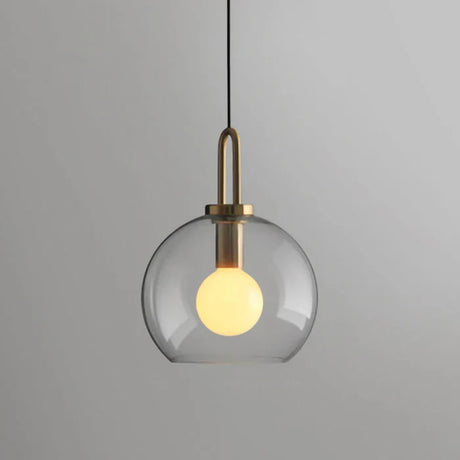 Modern Glass Pendant Light  Frosted Globe Design - Product detail 22
