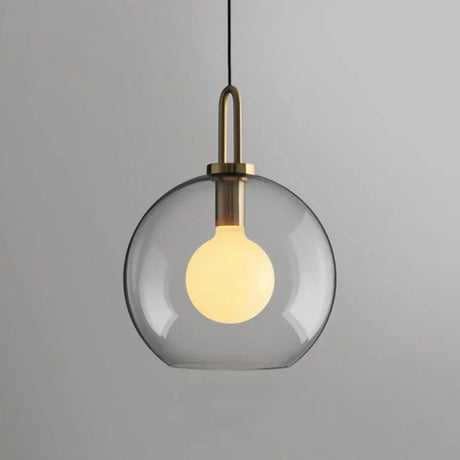 Modern Glass Pendant Light  Frosted Globe Design - Product detail 24
