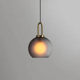 Modern Glass Pendant Light  Frosted Globe Design - Product detail 19