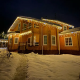 Outdoor Curtain Lights  LED Icicle Waterfall Display - Product detail 5