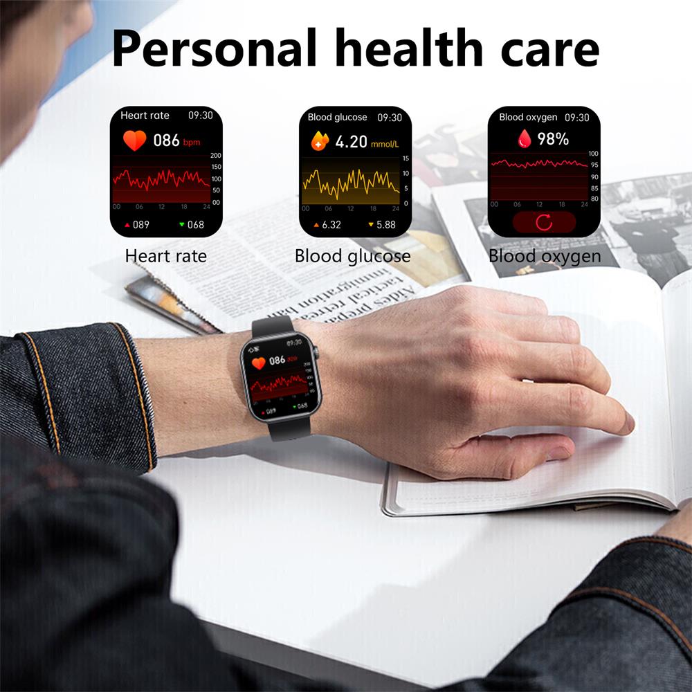 Smart Health Watch  Blood Sugar  Vital Signs Monitor - Product example