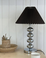 Modern Table Lamp  Chrome Stacked Spheres Base - Product detail 15