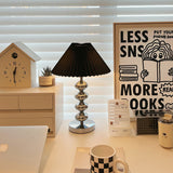Modern Table Lamp  Chrome Stacked Spheres Base - Product detail 7
