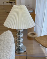 Modern Table Lamp  Chrome Stacked Spheres Base - Product detail 14