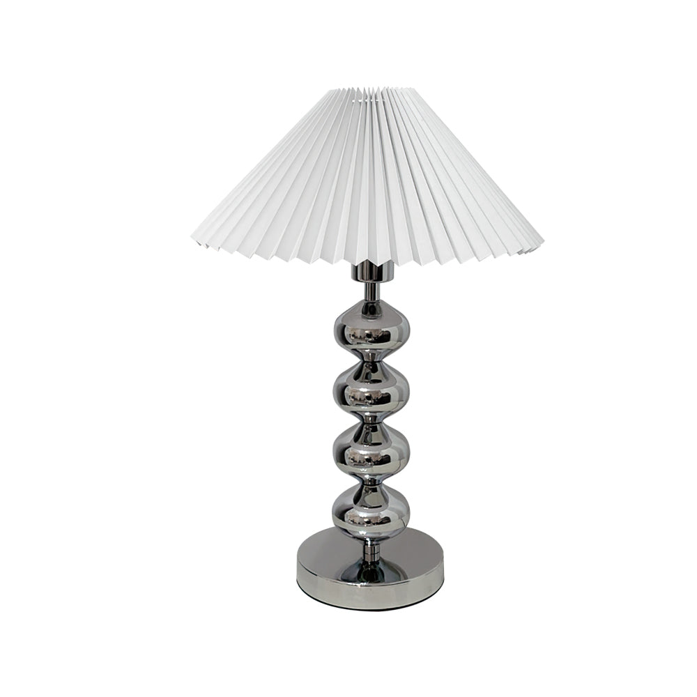 Modern Table Lamp  Chrome Stacked Spheres Base - Product detail 25