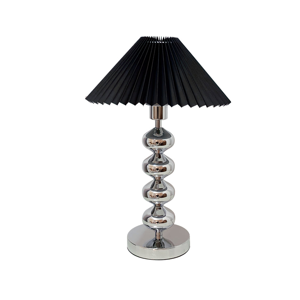 Modern Table Lamp  Chrome Stacked Spheres Base - Product detail 26