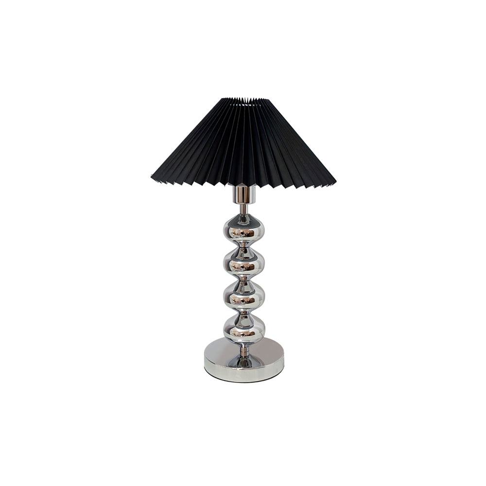 Modern Table Lamp  Chrome Stacked Spheres Base - Product detail 23