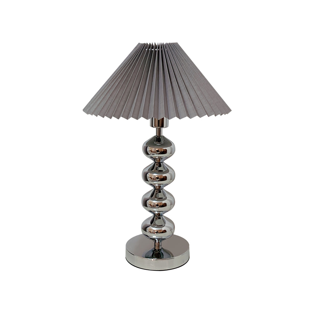 Modern Table Lamp  Chrome Stacked Spheres Base - Product detail 27