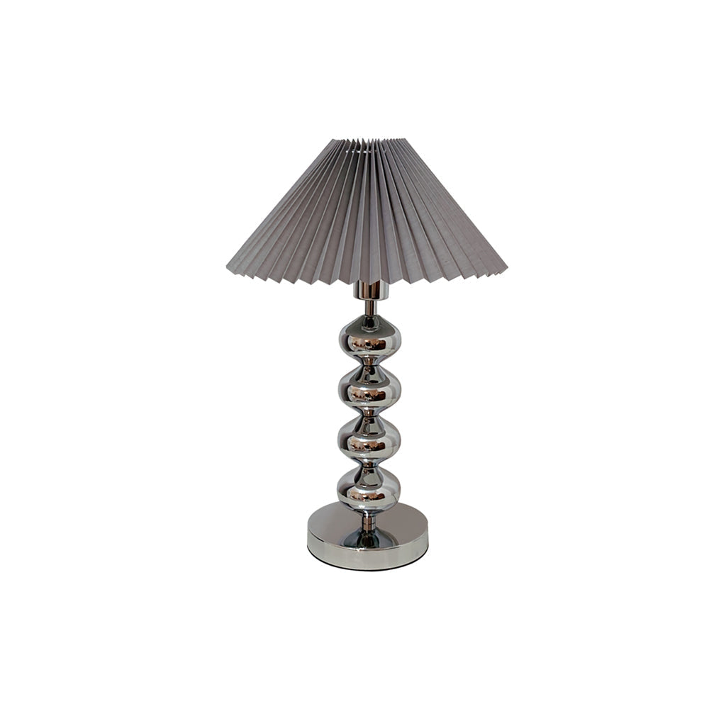 Modern Table Lamp  Chrome Stacked Spheres Base - Product detail 24