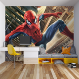 Superhero Mural Wallpaper | Spider-Man City Adventure