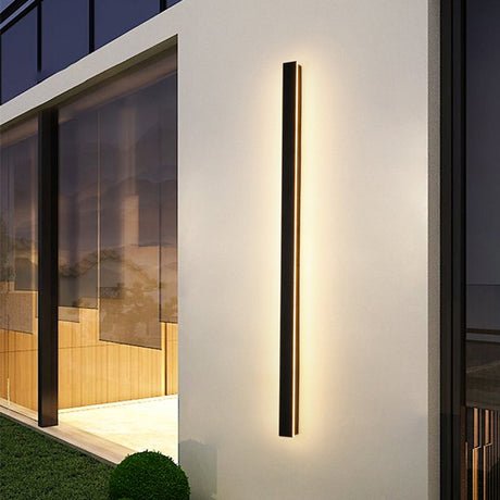 Modern LED Wall Light  Black Metal 80cm Linear Design - Product detail 25