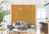 Industrial Mural Wallpaper | Textured Terracotta Metal Effect