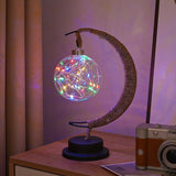 Moon Table Lamp  Glass Globe LED String Light - Product detail 17