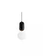 Modern Orb Pendant Light  Black Metal Glass Sphere Design - Product detail 7