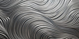 3D silver wave pattern wallpaper design file showing detailed metallic texture and flowing lines