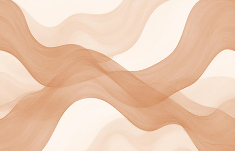 Abstract beige waves design file showing full pattern detail and natural flowing movement