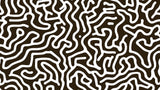 Black and white organic pattern design file showing flowing lines and geometric shapes