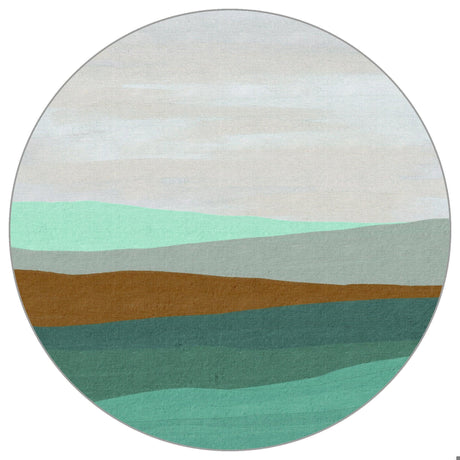 Design file showing detailed circular coastal layers pattern in full resolution