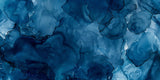 Abstract watercolor wallpaper design file showing deep blue tonal variations and fluid patterns