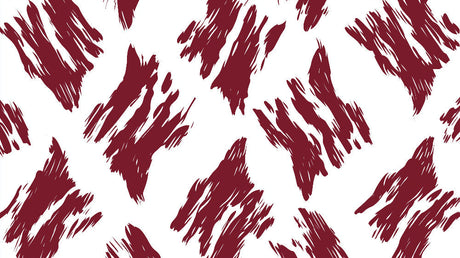 Red abstract brush stroke design file showing detailed pattern and texture