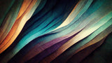 Abstract wave design file showing detailed teal and purple pattern