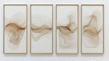 Flowing beige smoke design file showing intricate abstract pattern details