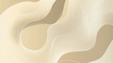 Modern abstract wallpaper design file showing flowing line pattern in soft beige tones