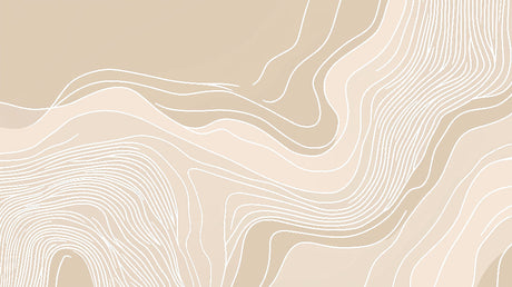 Flowing lines wallpaper design file showing gentle wave pattern in beige and white