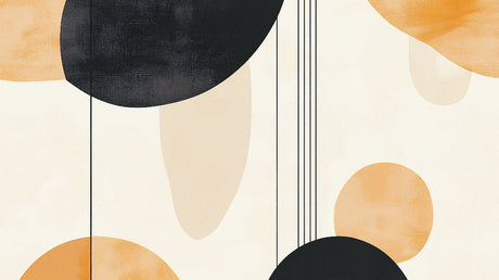 Black and gold geometric circles design file showing detailed pattern and textures