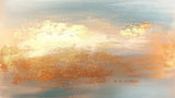 Abstract golden sunset sky design file showing detailed color gradients and pattern