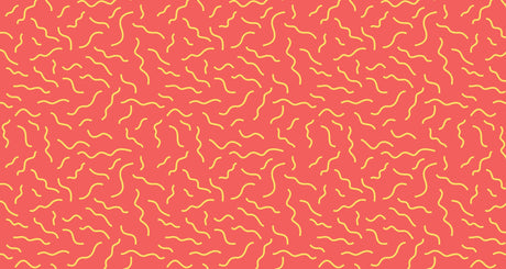 Golden waves on terracotta design file showing intricate pattern details and metallic accents