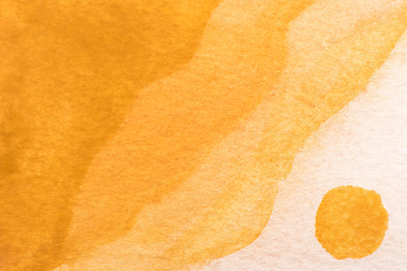 Design file showing smooth ochre watercolor gradient pattern