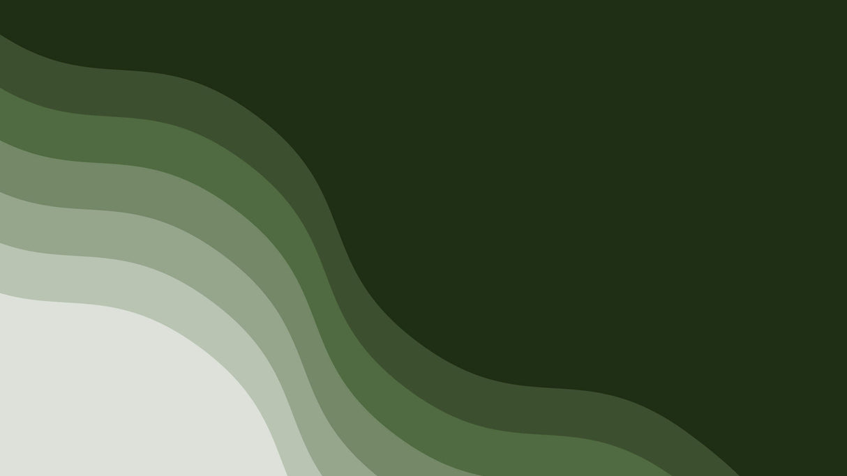 Abstract green wave gradient wallpaper design file showing fluid pattern detail