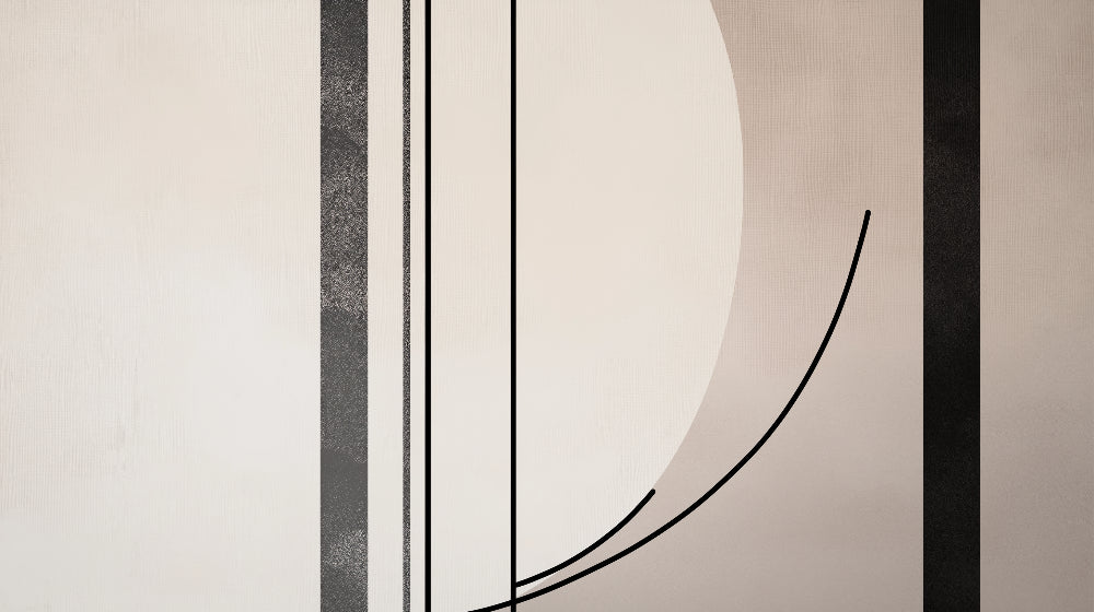 Abstract curved lines wallpaper design file showing elegant geometric pattern