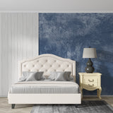 Stone effect wall mural showcased in a contemporary home office space