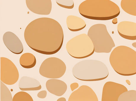 Abstract pebble pattern design file showing organic shapes and natural textures