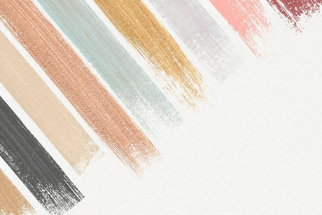 Abstract brush strokes design file showing soft pastel colors and metallic accents pattern