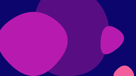 Purple abstract circles wallpaper design file showing fluid geometric pattern and rich color palette