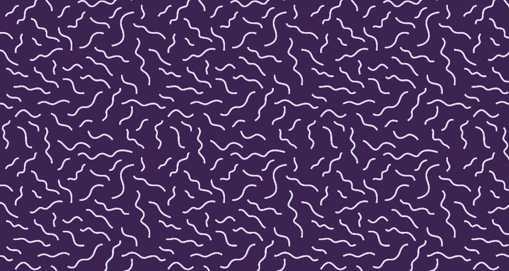Purple wave pattern design file showing flowing white lines on purple background