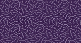 Purple wave pattern design file showing flowing white lines on purple background