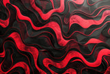 Modern red and black wave design file showing intricate pattern details