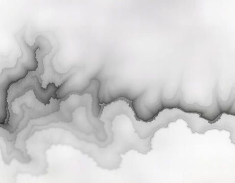 Grey watercolor cloud pattern design file showing fluid abstract details