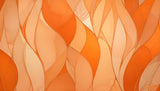 Design file of orange wave abstract pattern showing intricate flowing details