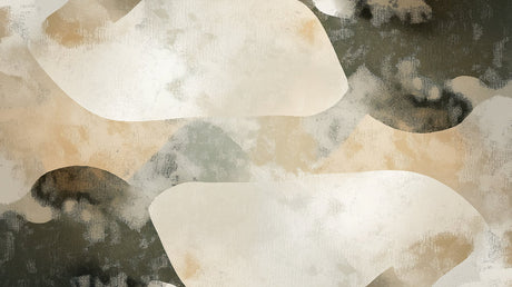 Abstract organic curves design file showing fluid beige and grey pattern