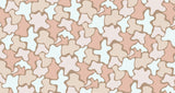 Organic pastel puzzle pattern design file showing flowing shapes and soft color transitions