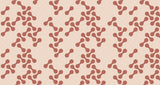 Organic terracotta pattern design file showing fluid shapes and natural movement