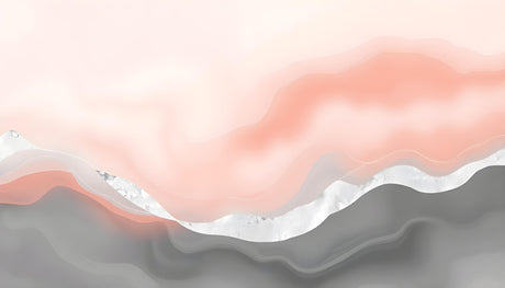 Design file of pink and grey watercolor abstract pattern showing fluid wave details